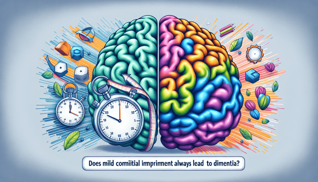 Does mild cognitive impairment always lead to dementia?