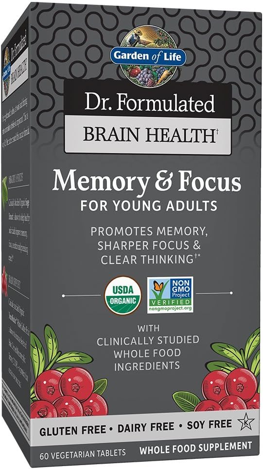 Garden of Life Brain Health Memory & Focus Review