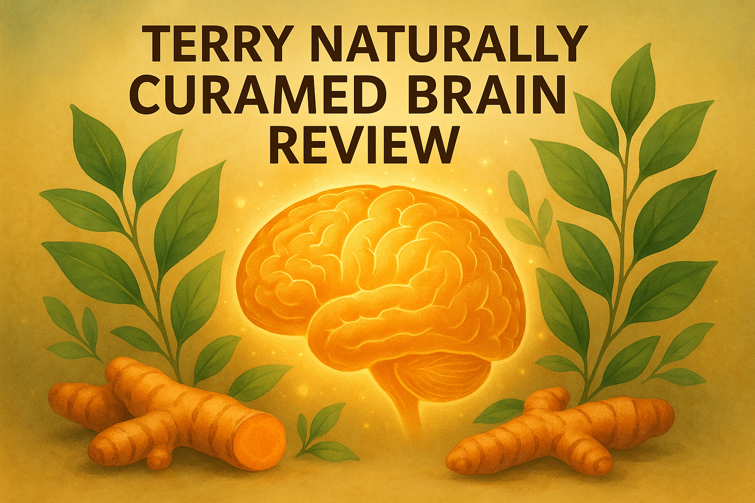 Terry Naturally Curamed Brain - 60 Softgels - BCM-95 Curcumin  Vitamin D3 Supplement, Supports Brain Health, Mental Clarity  Focus - Non-GMO, Gluten-Free - 30 Servings