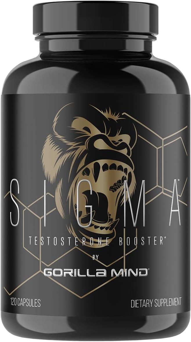 Gorilla Mind Sigma Testosterone Booster (120 Capsules) Gorilla Mind Sigma Testosterone Booster (120 Capsules)